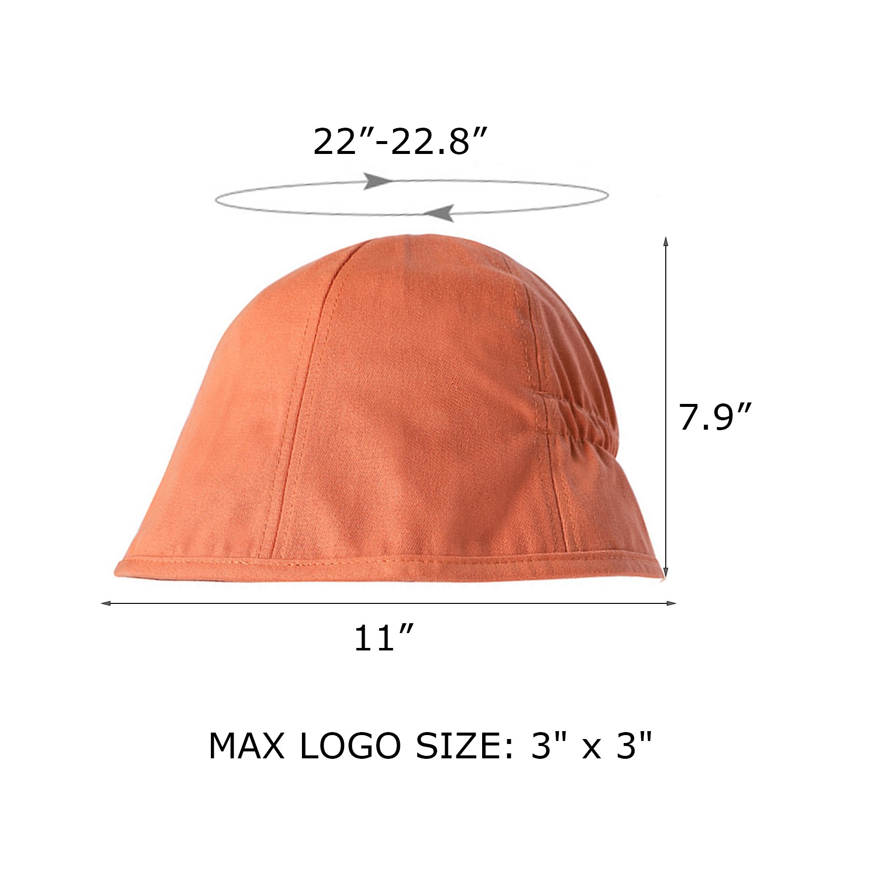 Solid Elastic Bucket Hat 2
