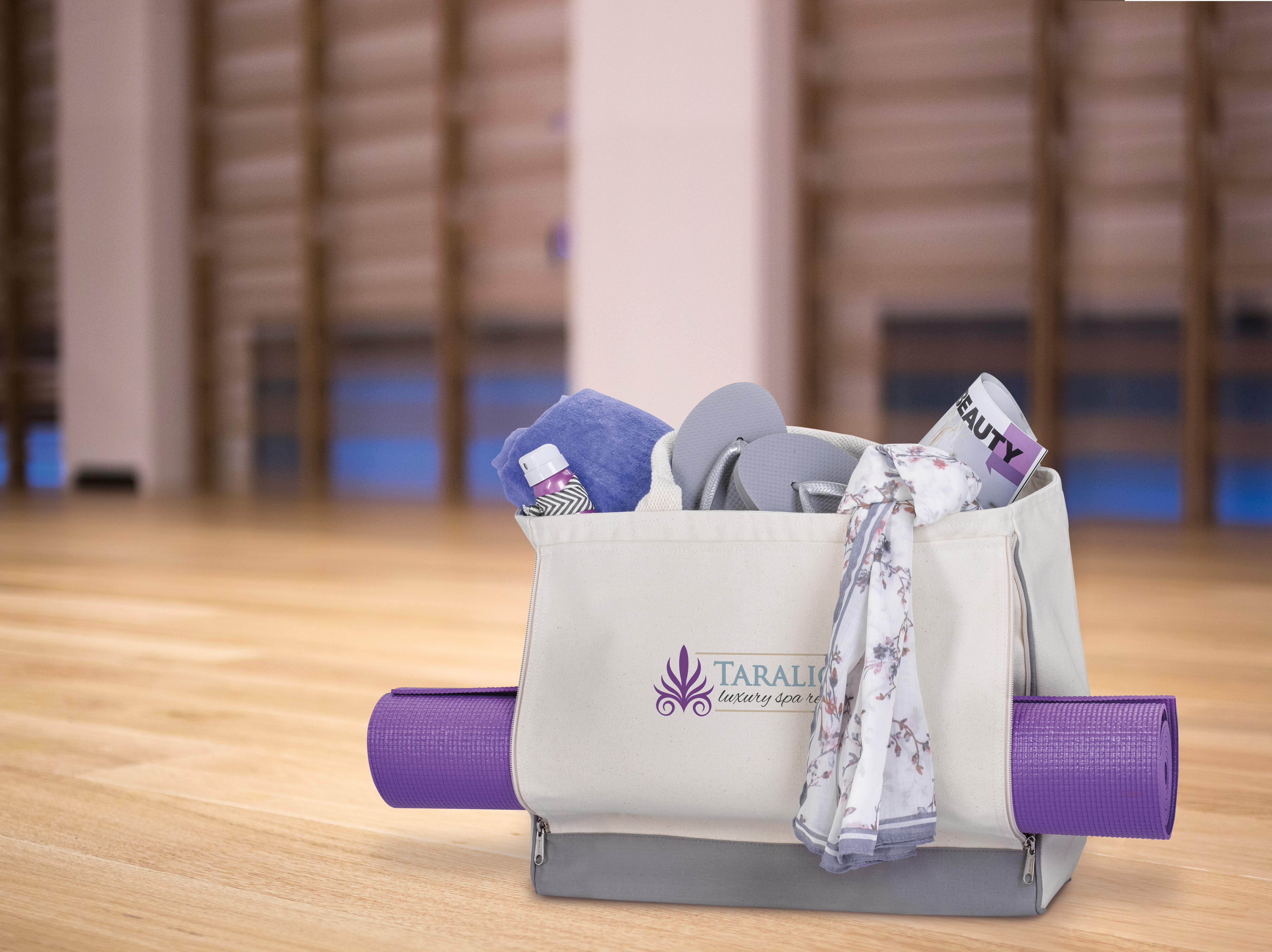 Atchison® Yoga Retreat Cotton Tote 2