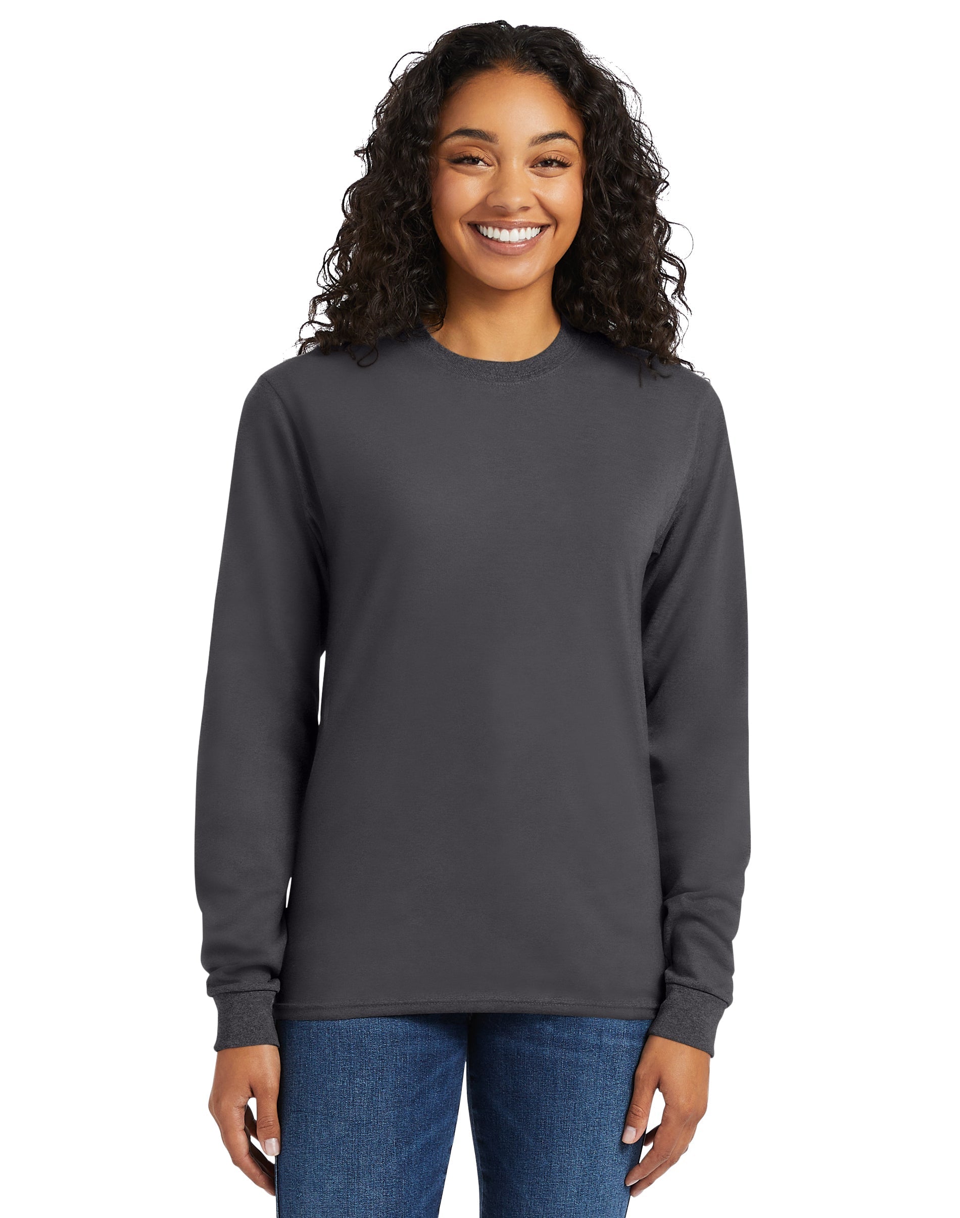 Hanes Essential Adult Long Sleeve T-shirt 9