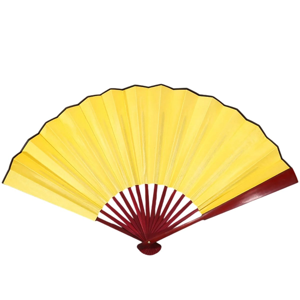 Colorful Bamboo Folding Fan with Custom Print 1