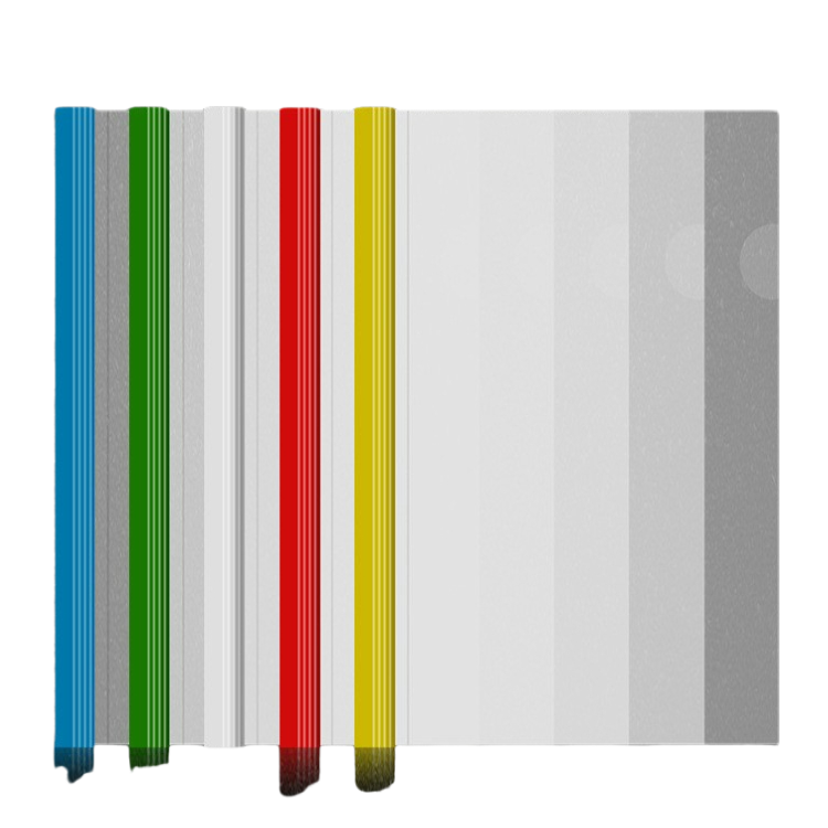 A4 Clear Plastic Sliding Bar File Folder