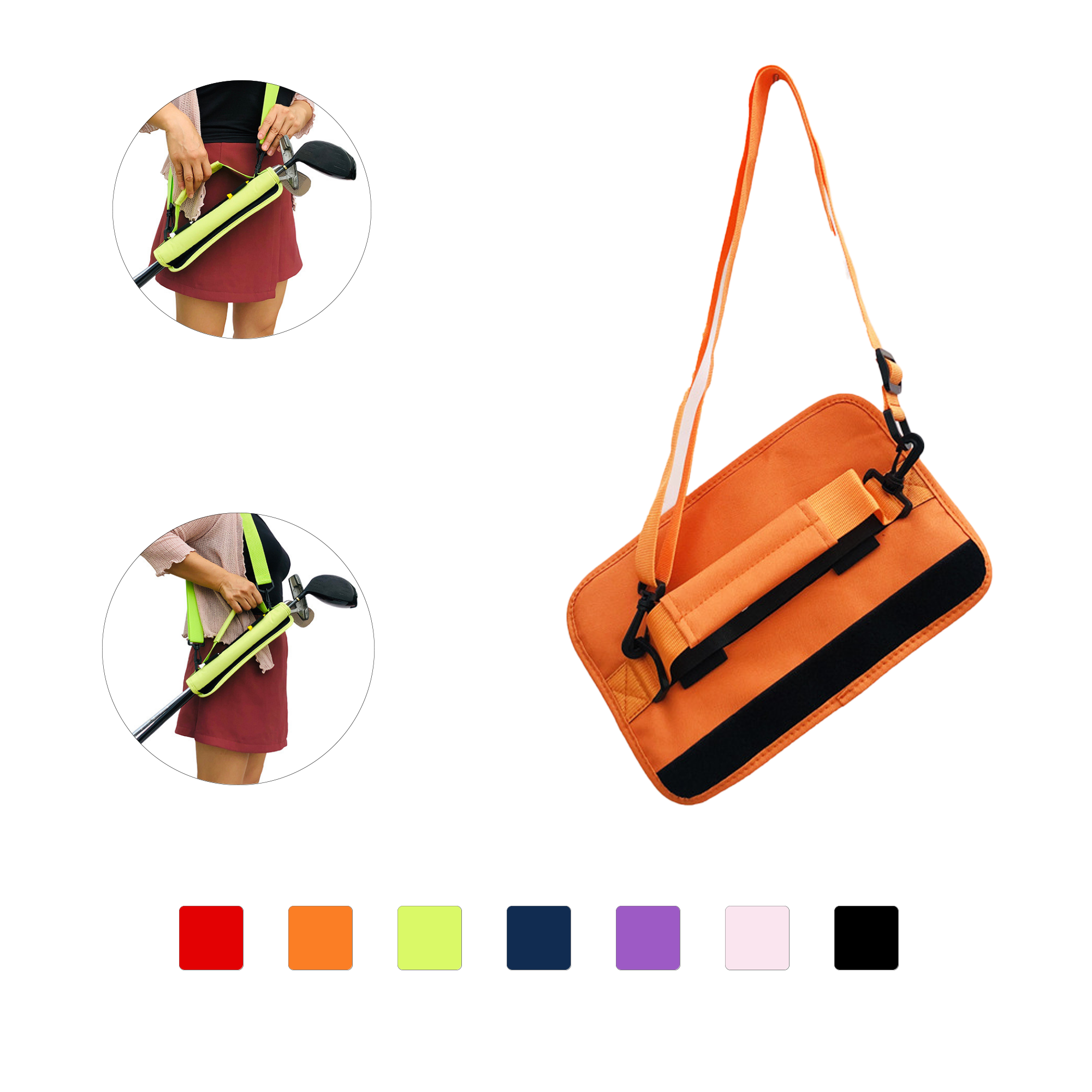 Single Club Golf Carry Bag 2