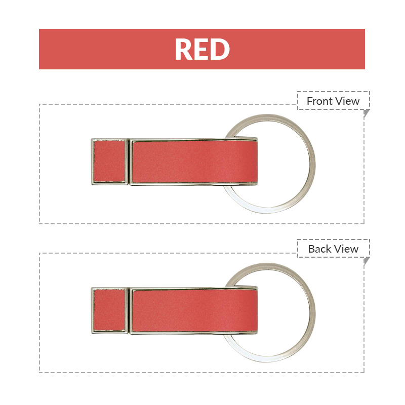 Leather Stick USB Flash Drive with Keyring 1