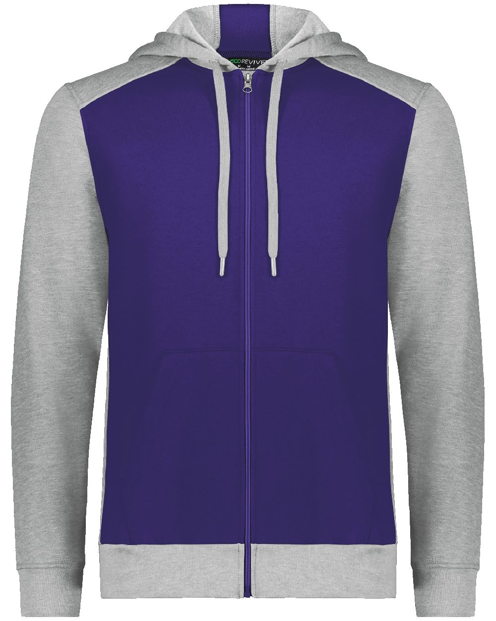 Unisex Eco Revive™ Three-Season Triblend Fleece Full-Zip Hooded Sweatshirt - 6899 10