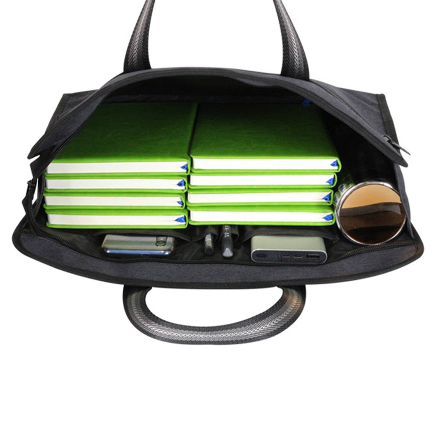 Business Document Bag with Gusset 4