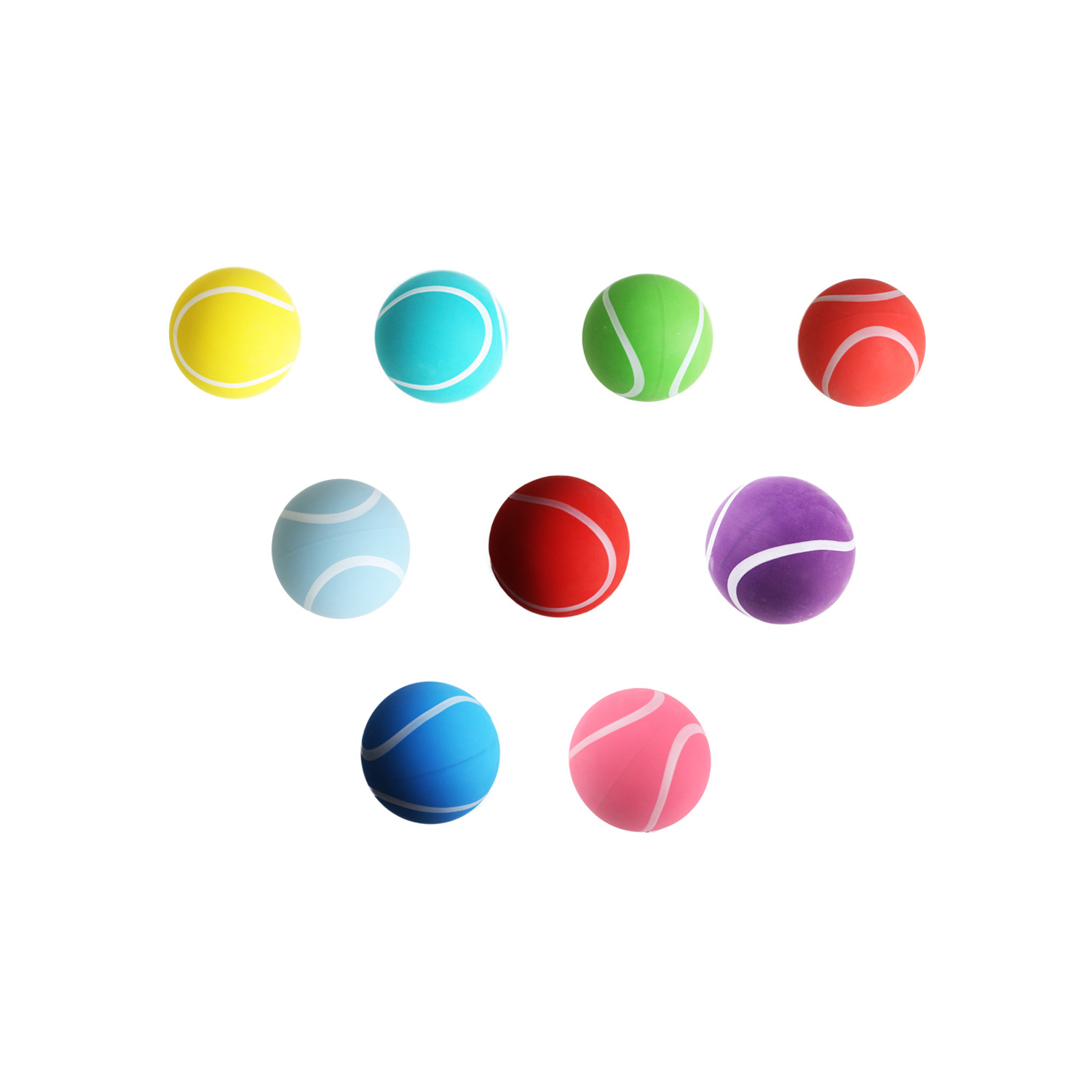 Hollow Rubber Tennis Dog Ball 7