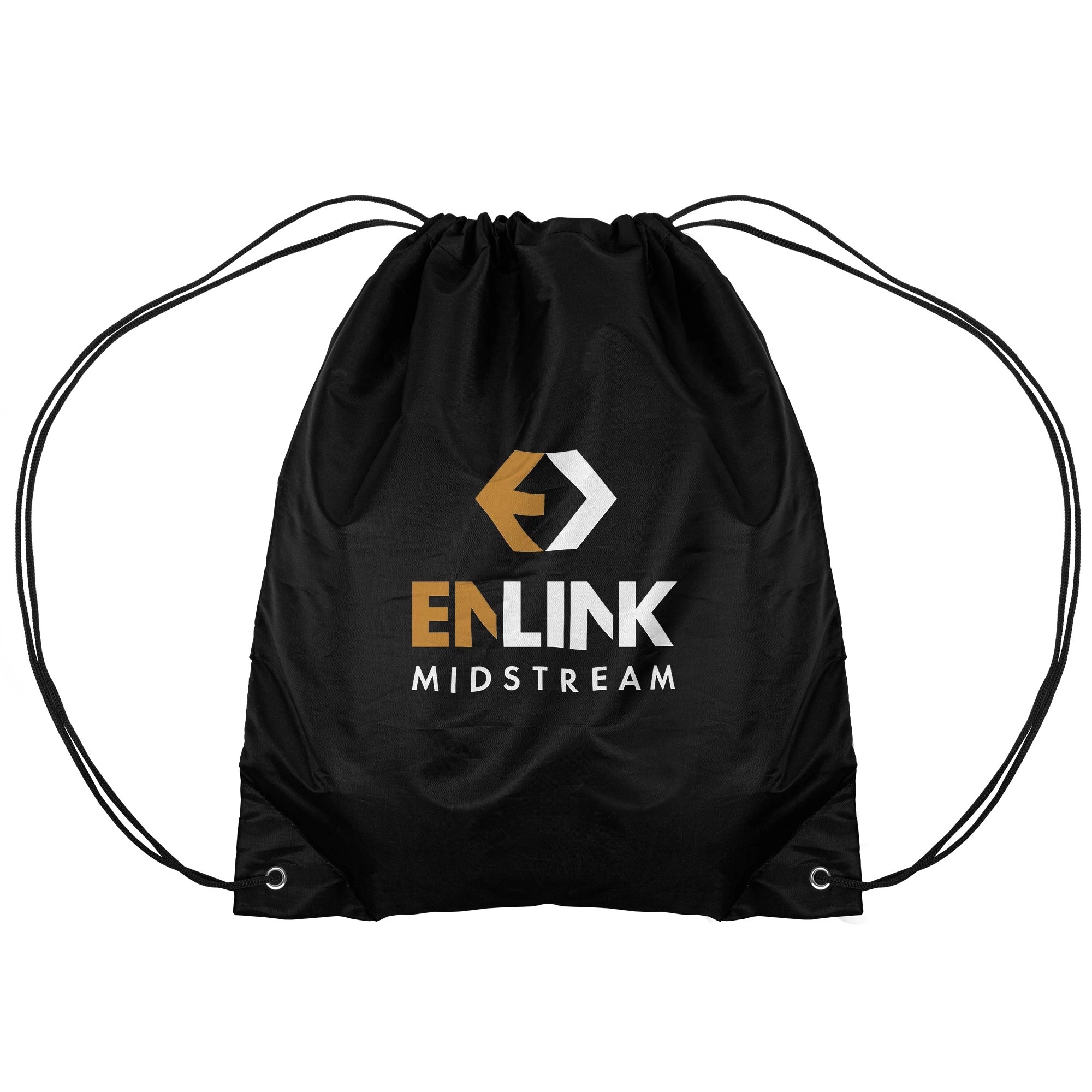 14.5x17.5 210D Polyester Drawstring Backpack 2