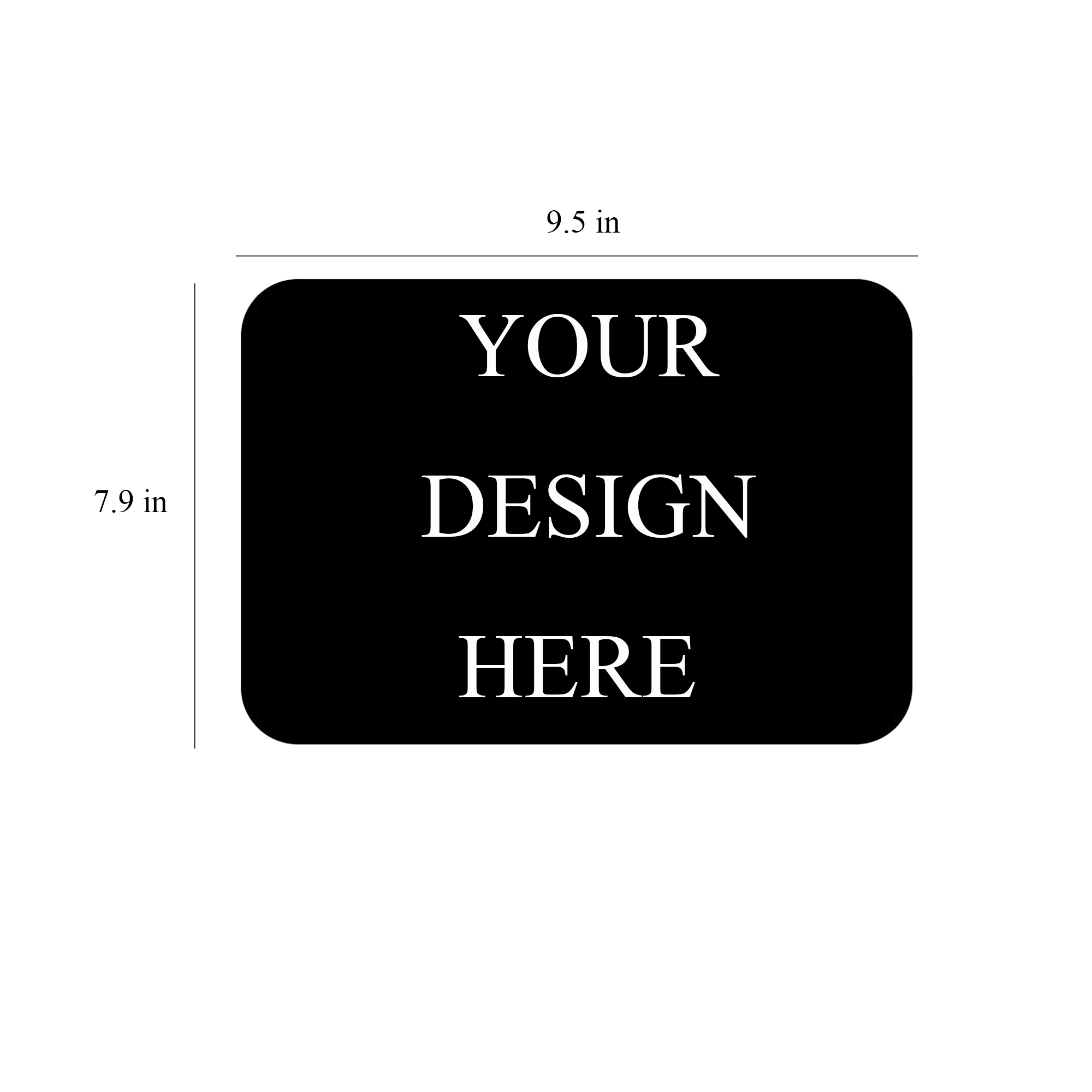 Rubber Full Color Lock Edge Mouse Pad 3
