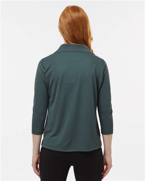 Women's Lady Palm Three-Quarter Sleeve Polo - 120 39