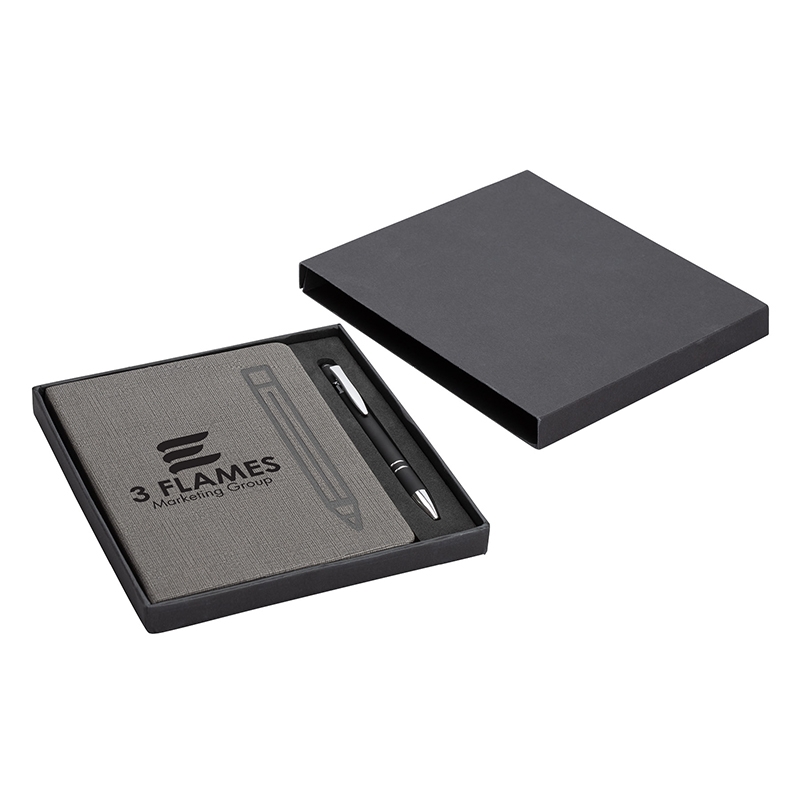 Manhattan Gift Set w/ Magnetic Journal and Pen 7
