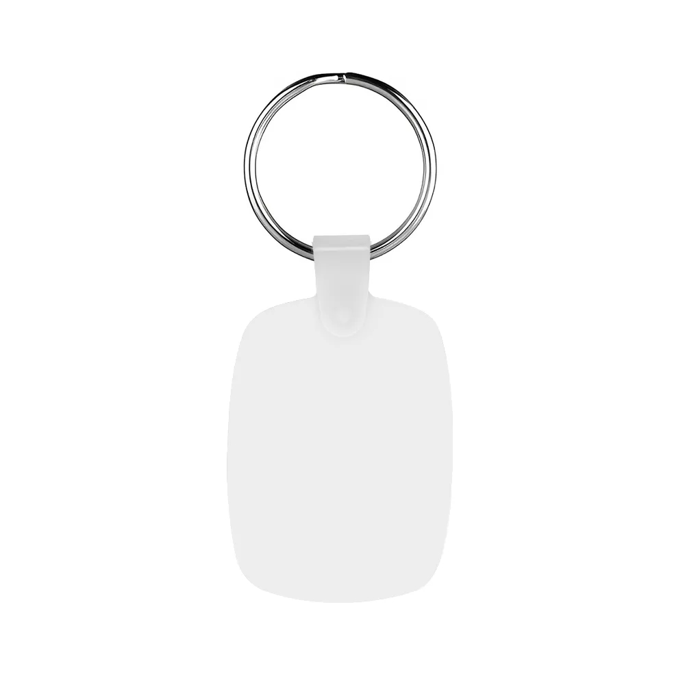 Oval Shaped Silicone Keychain 15