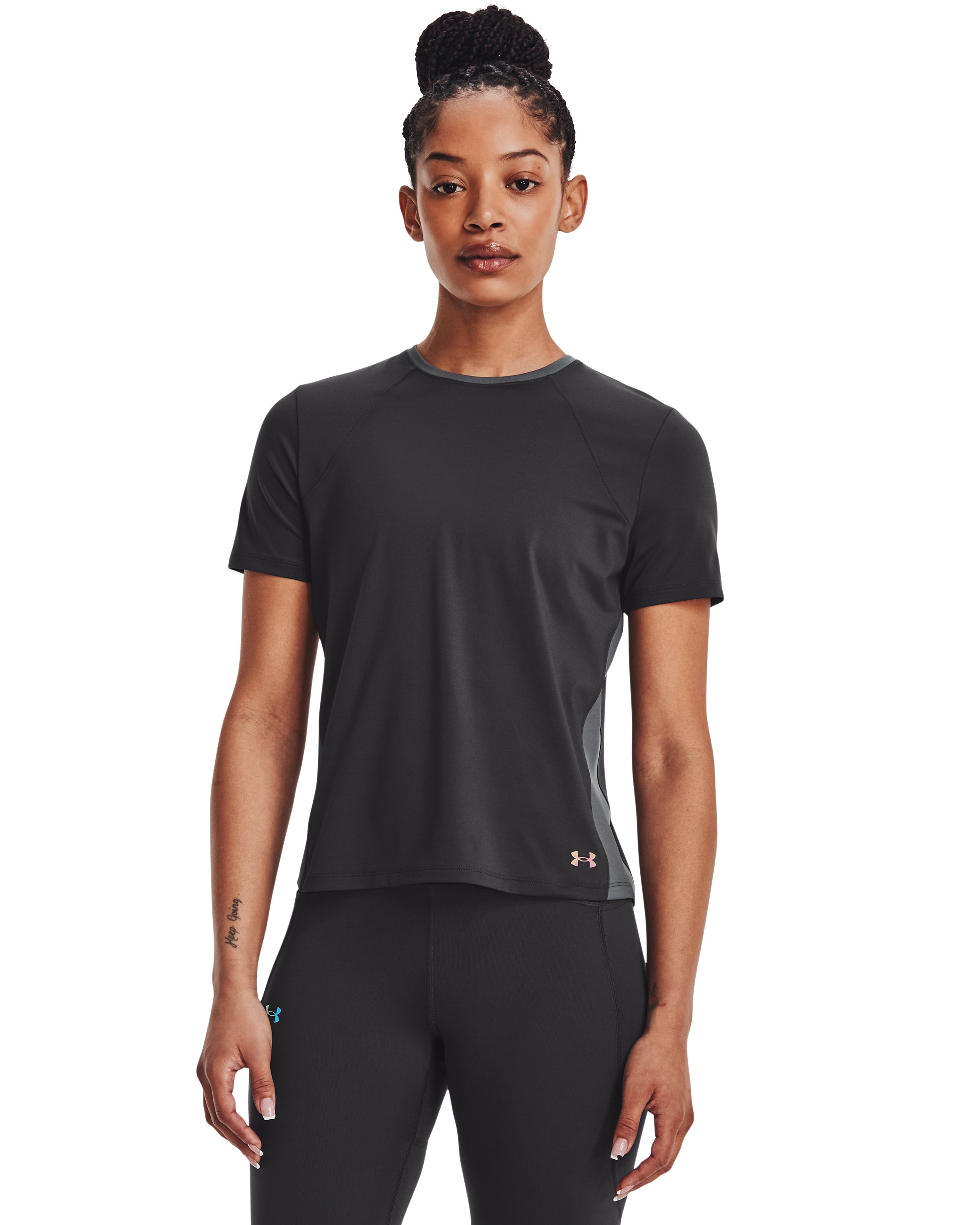 Women's UA RUSH Vent Short Sleeve 1
