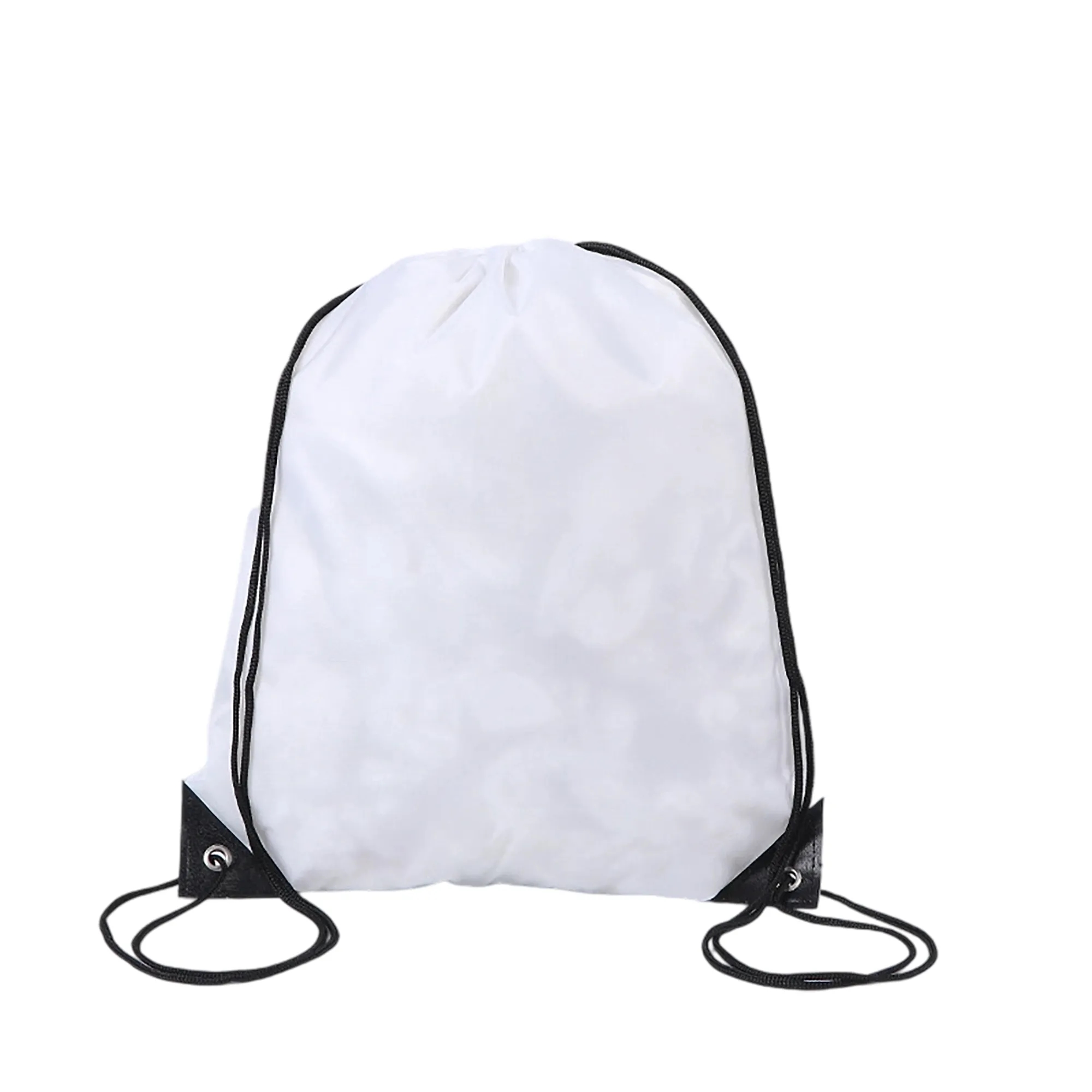 Reinforced Polyester Drawstring Backpack 13x17 3