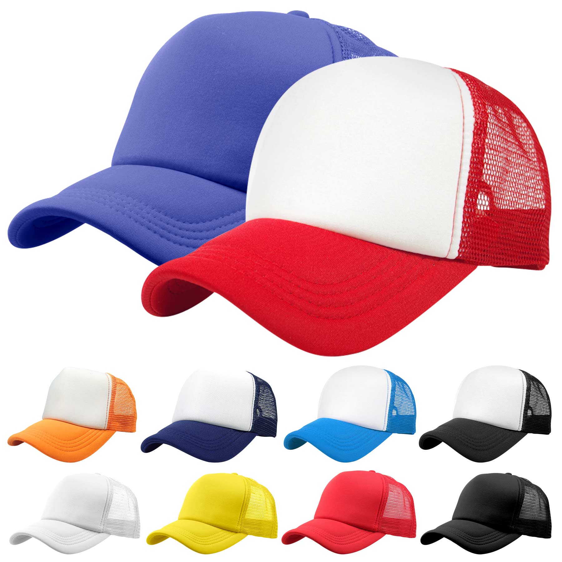 Snap-on Sponge Mesh Cap 1