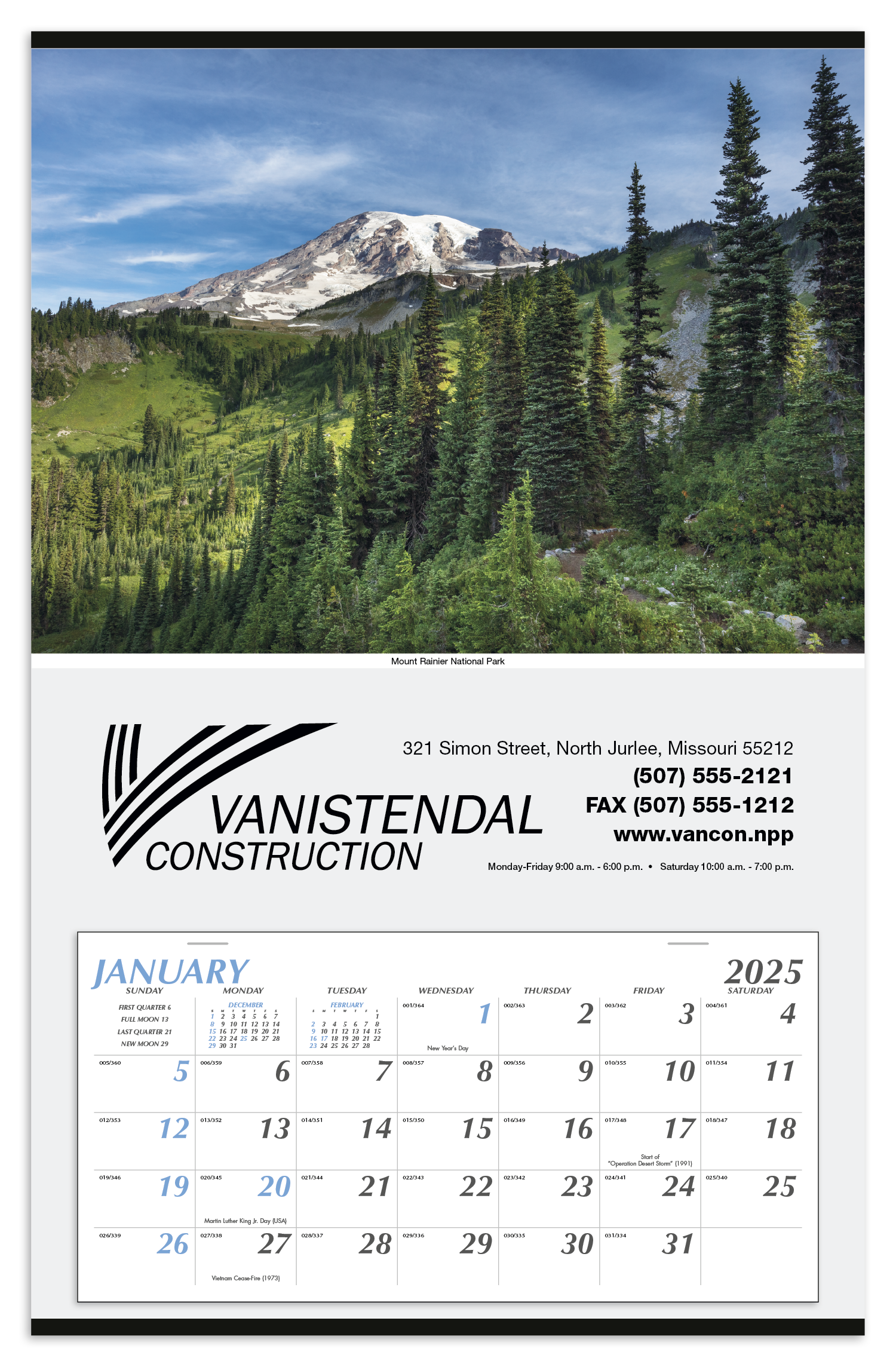 Triumph® Calendars Large Hanger Calendar 19
