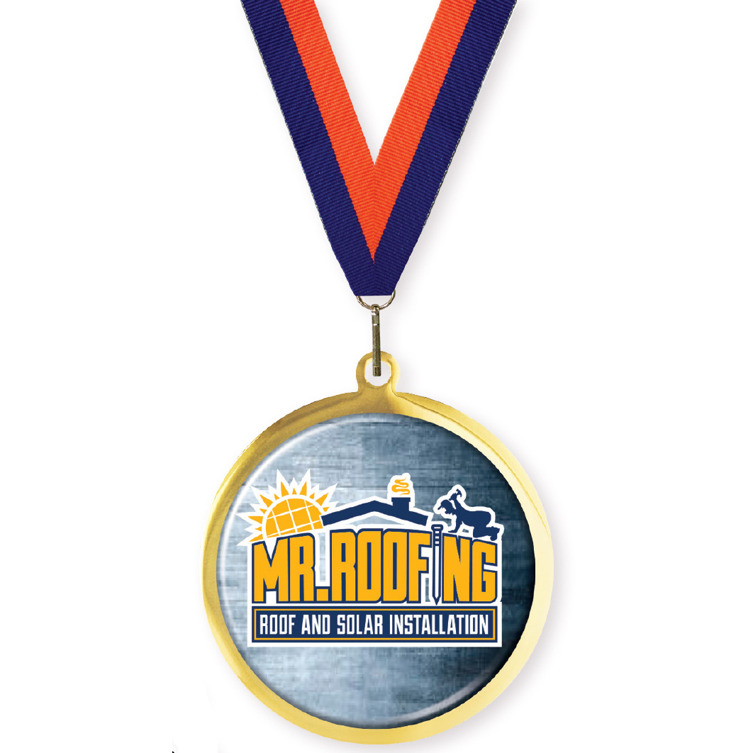 Express 2.25" Medallion with 2" Insert (Bright Gold)