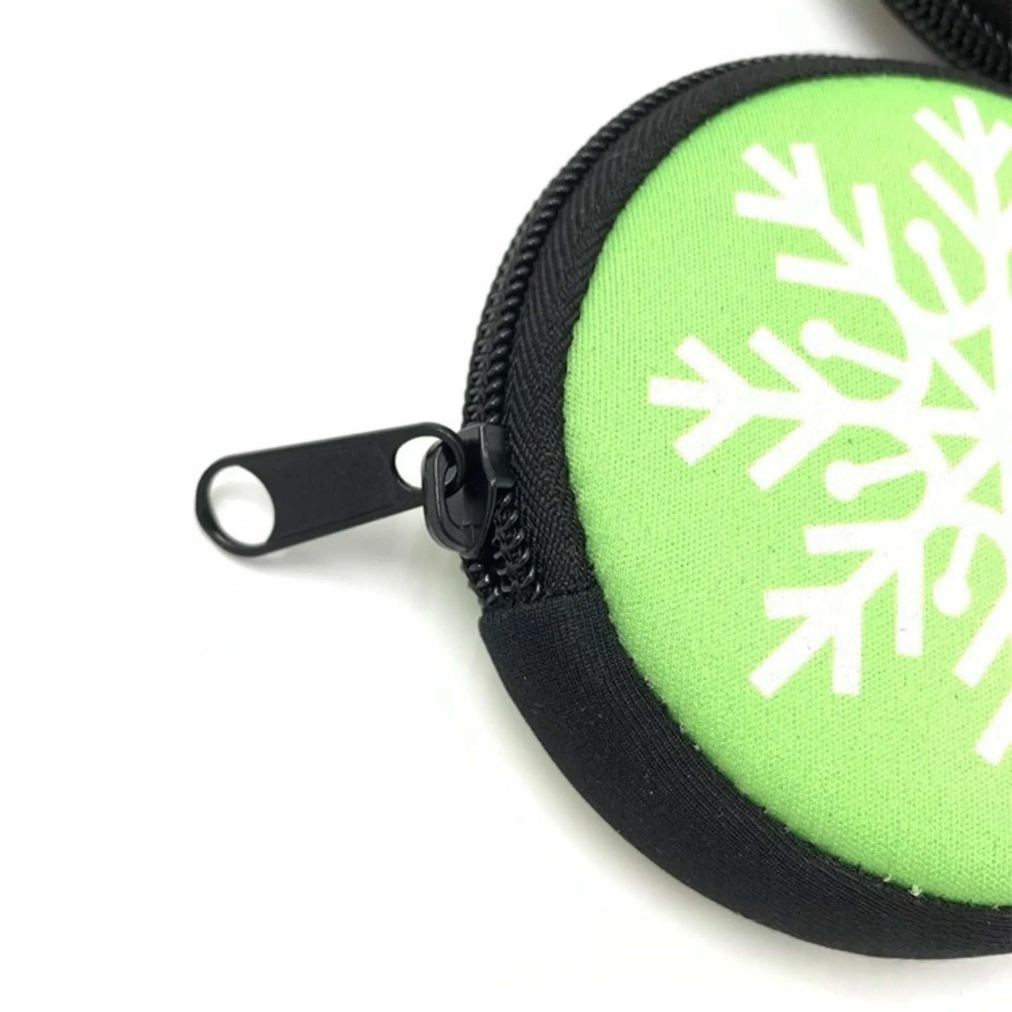Durable Soft Neoprene Sporty Circle Coin Purse Outdoor 7