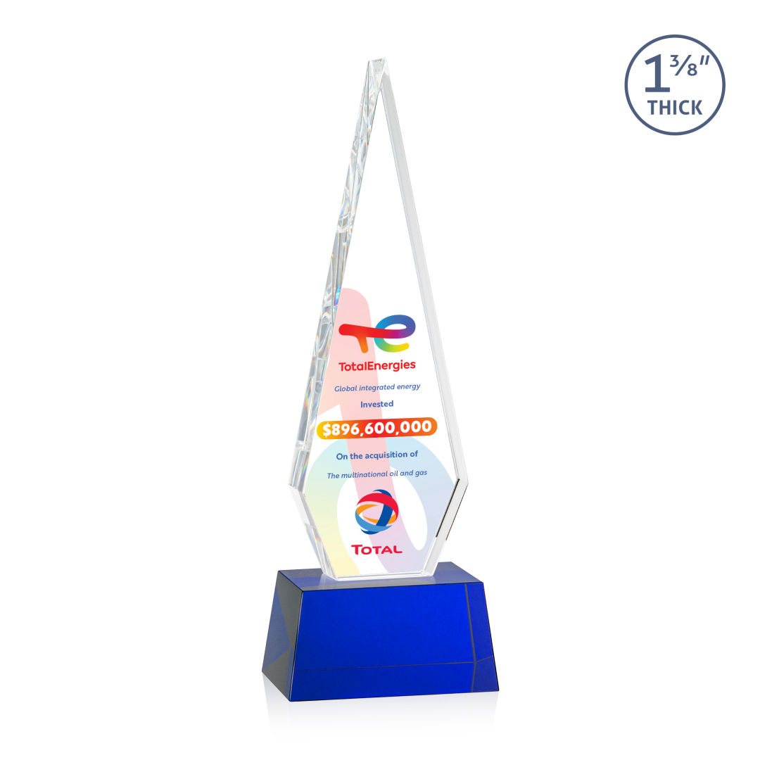 Springfield VividPrint™ Award on Robson Base - Blue 3