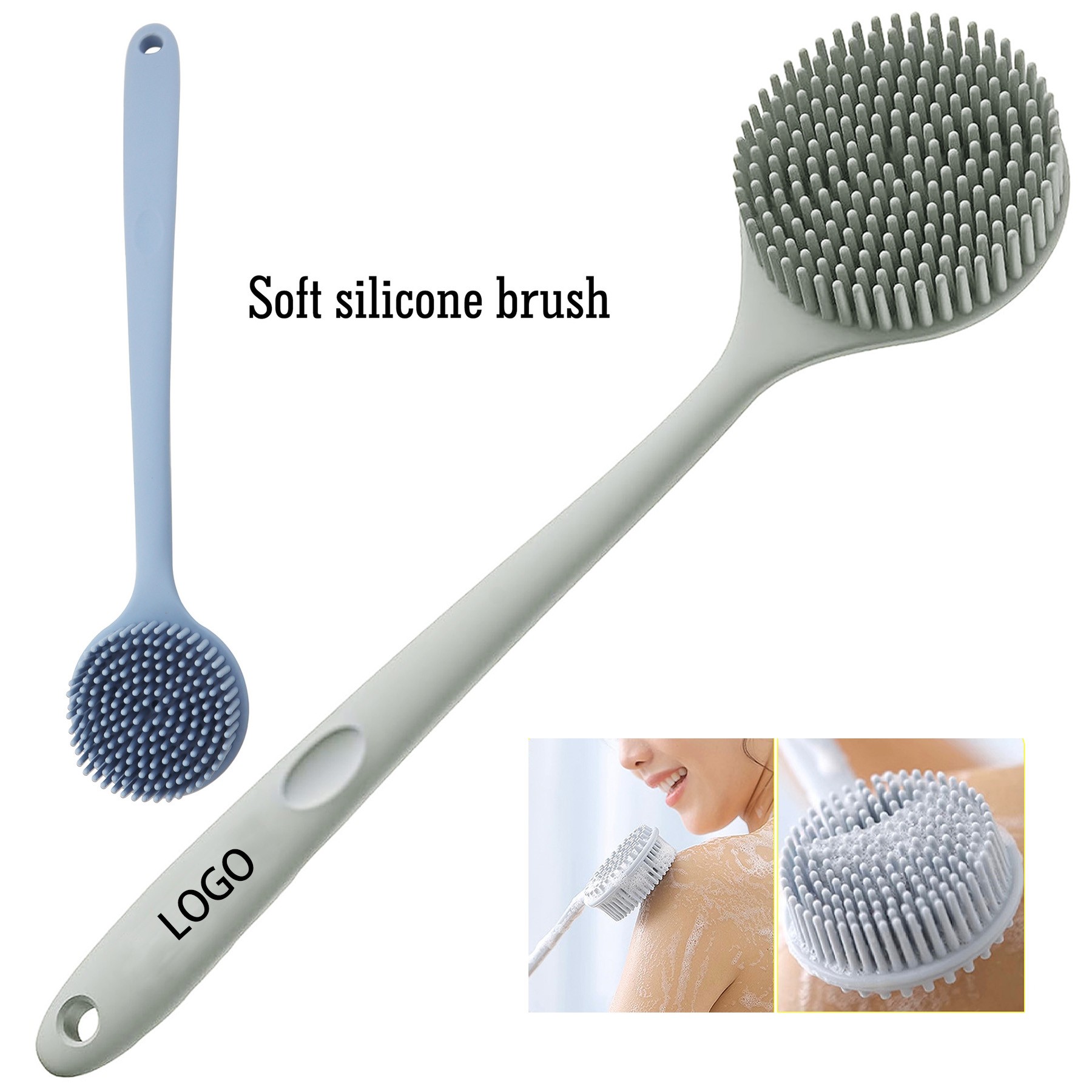 Silicone Back Scrubber