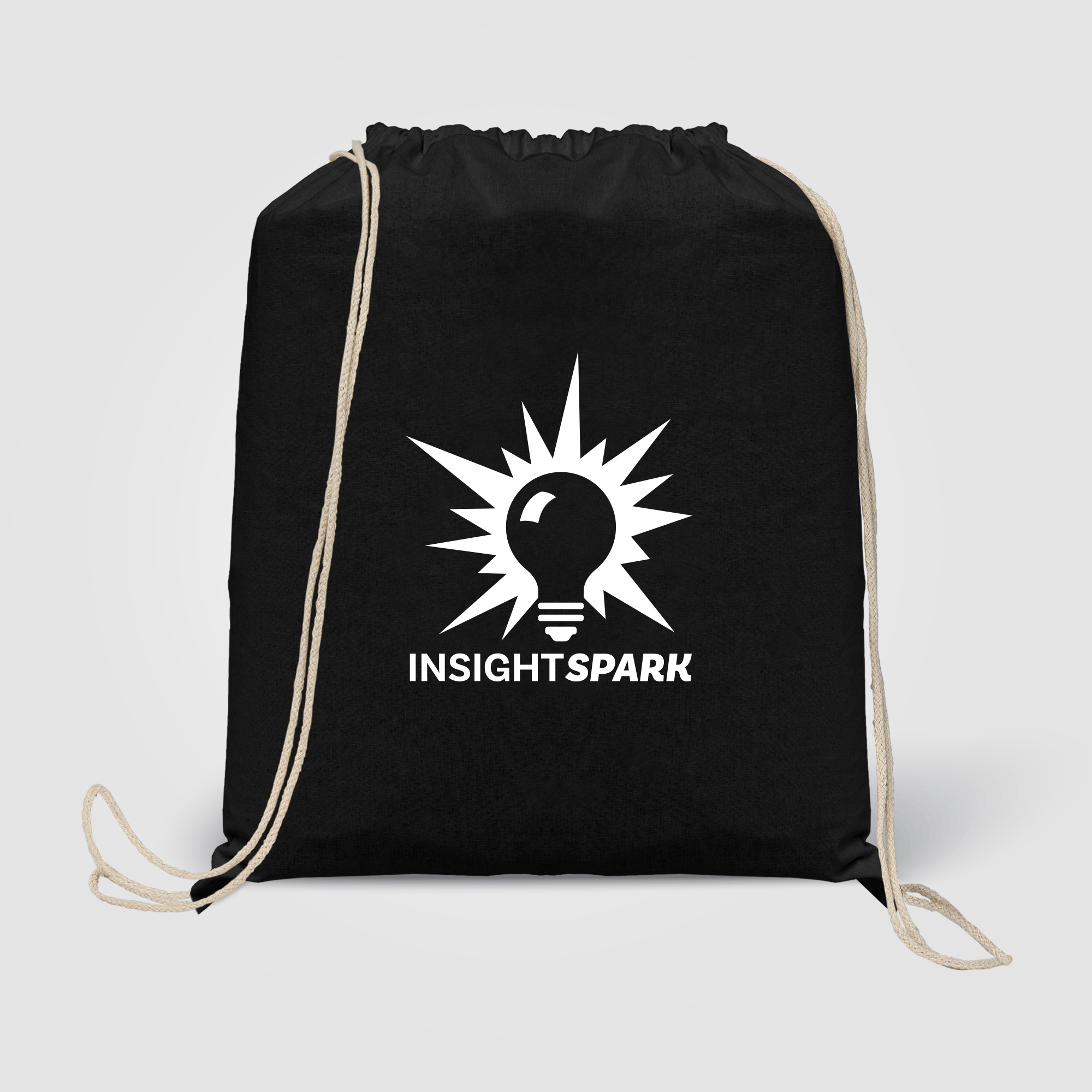 Java - 5 oz. Cotton Drawstring Backpack