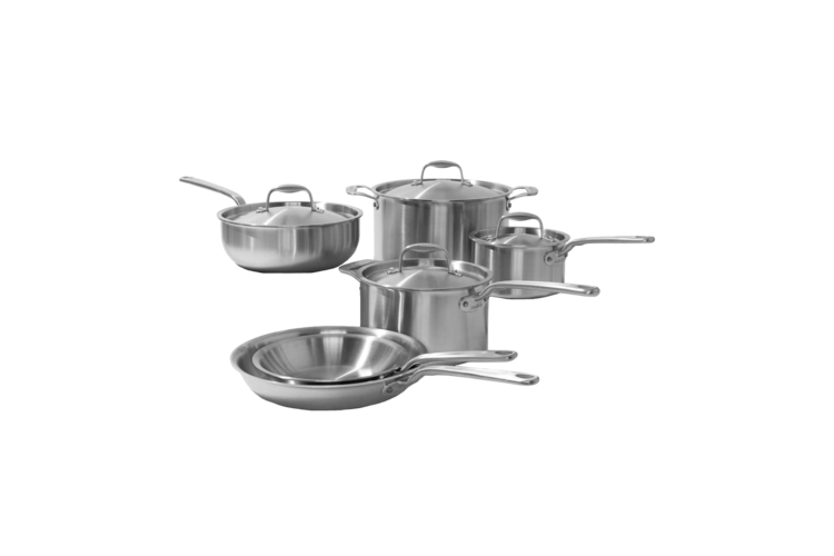 Made In 10-Piece Stainless Clad Cookware Set 2
