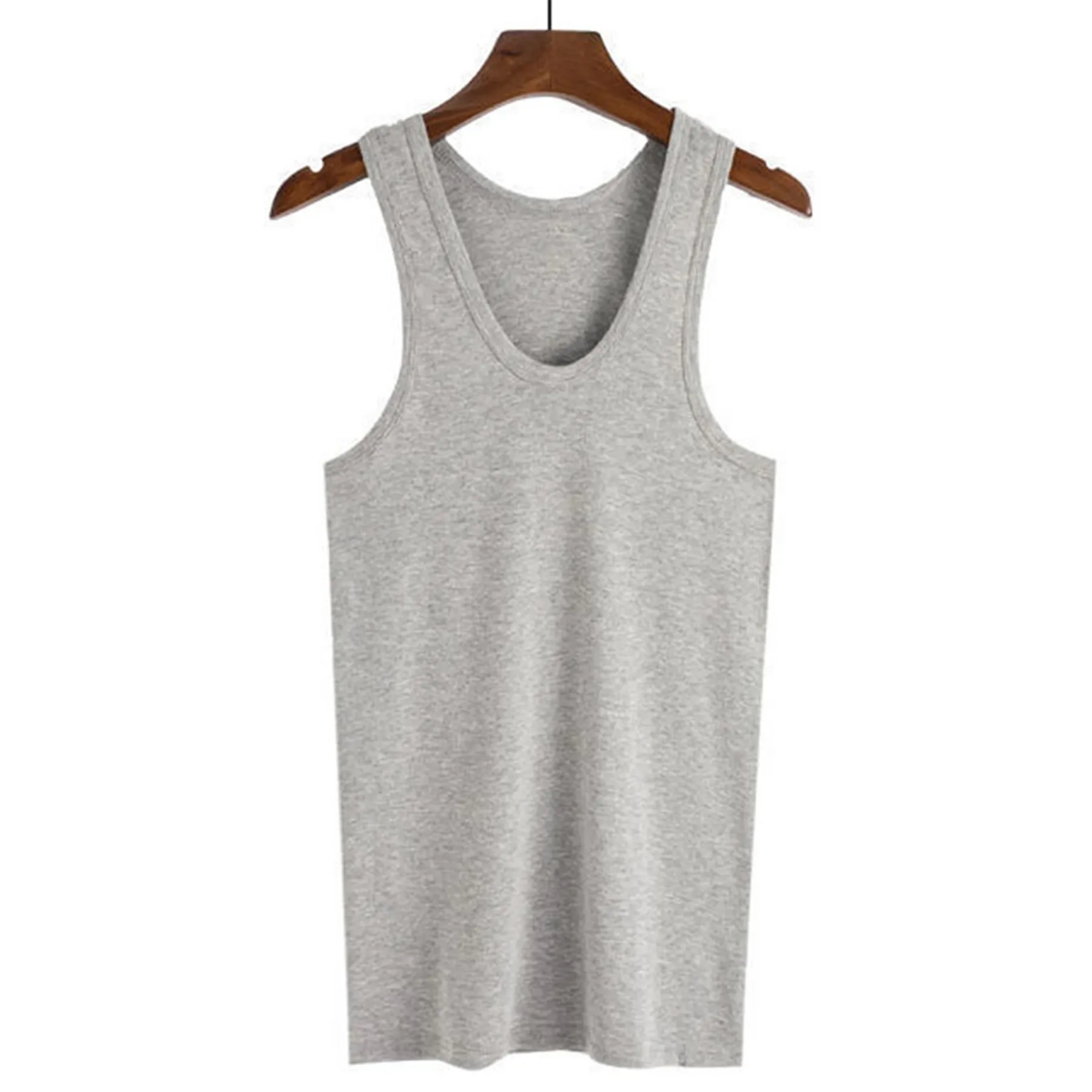 Men's DRI-FIT Microfiber Bodybuilding Stringer Tank Top 4