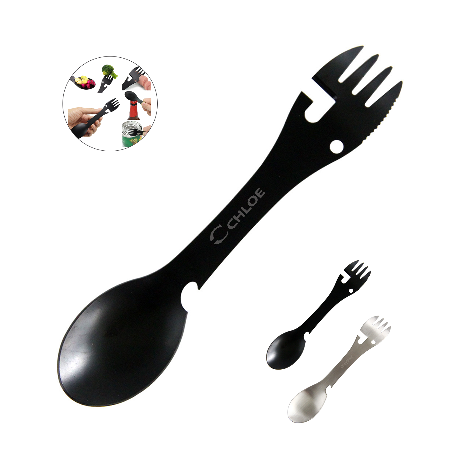 Functional Spoon Fork Bottle Opener 1