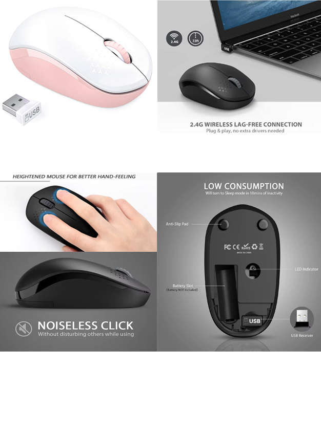 iBank ® Wireless Mouse for Laptop, PC, Tablet, Computer and Mac 1
