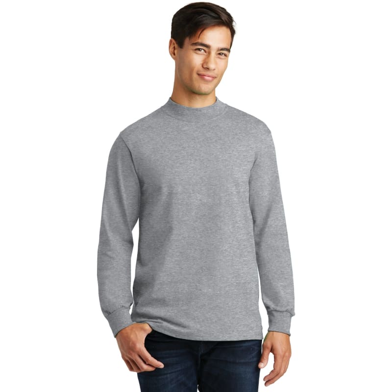 Port & Company Essential Mock Turtleneck. 24