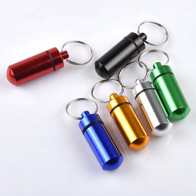 Outdoor Pill Case with Keychain 4