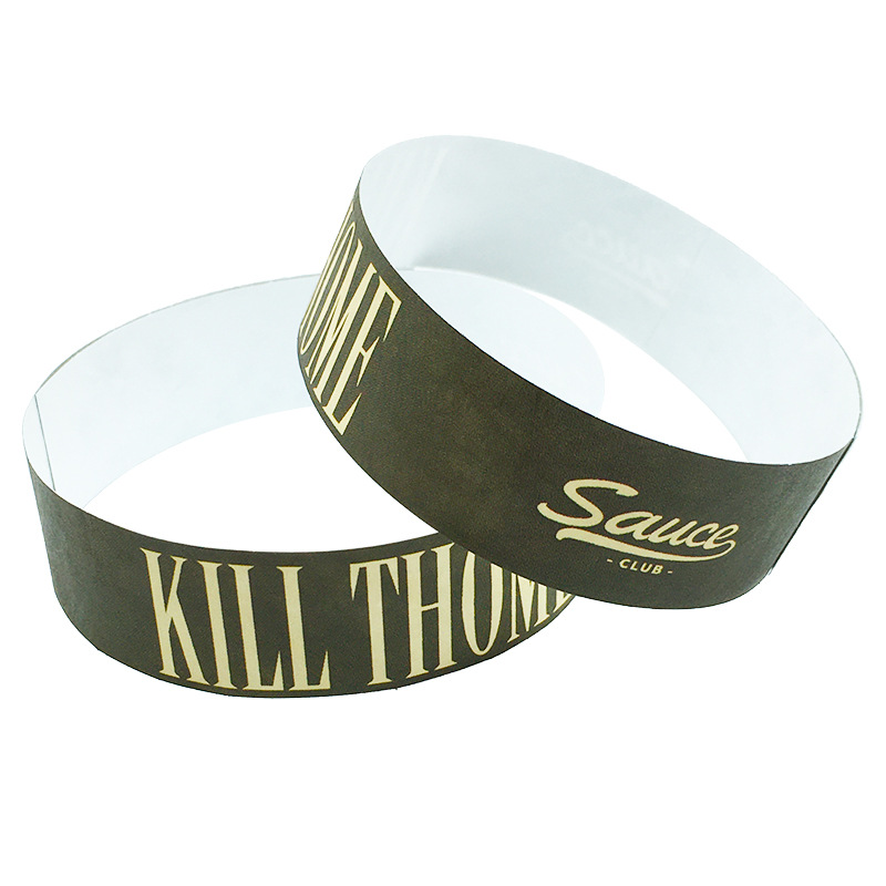 Disposable Tearproof Paper Wristbands