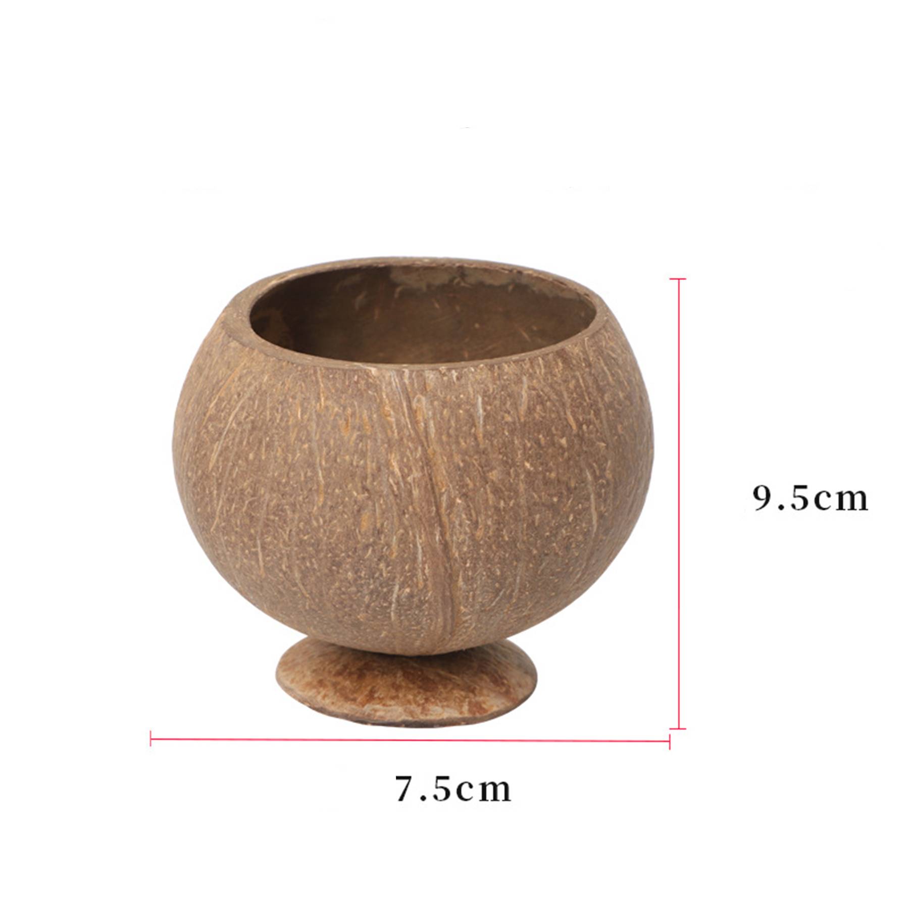 Coconut shell cup creative wine glass 5