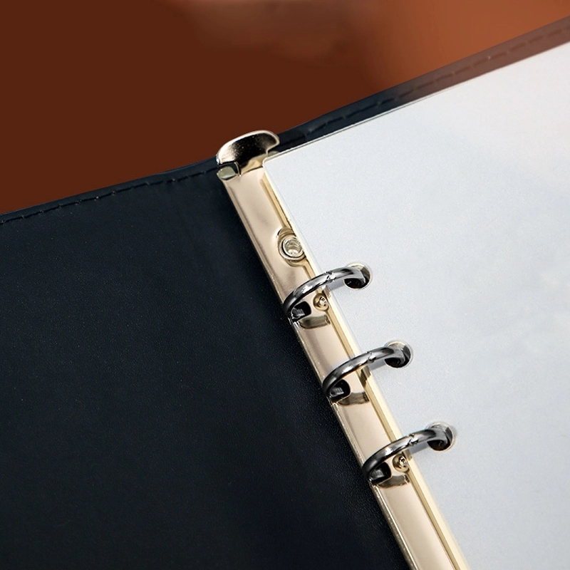 PU Leather A5 Business Travel Journal Binder Notebook 13
