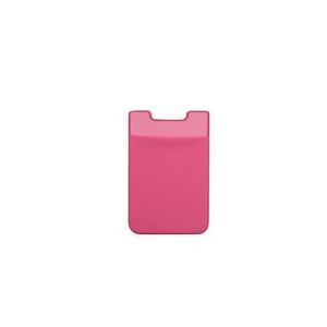 Elastic Phone Pouch Card Holder With Adhesive Back 32