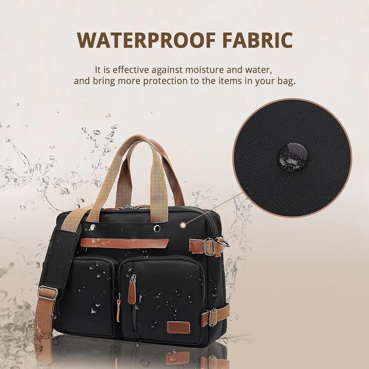 3 in 1 Fashion business Laptop Briefcases 5