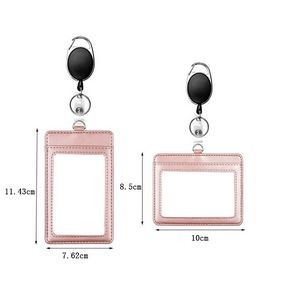 Dual Function Metal Badge Holder 1