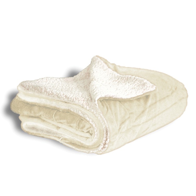 Ivory Sherpa Blanket 2