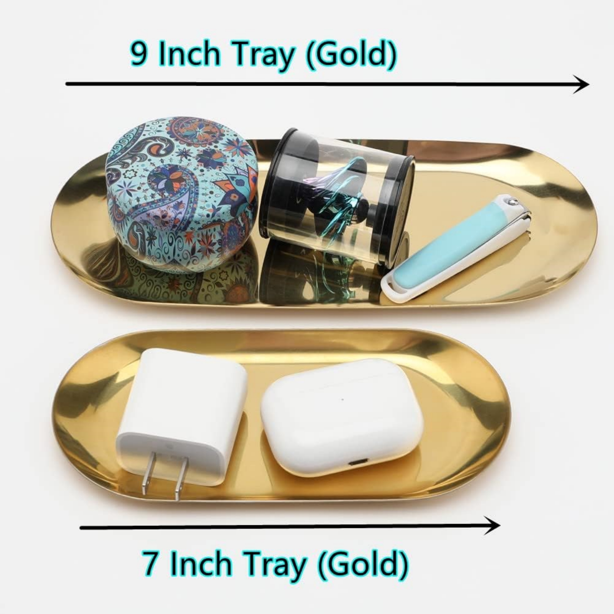 Stainless Steel Decorative Tray 5