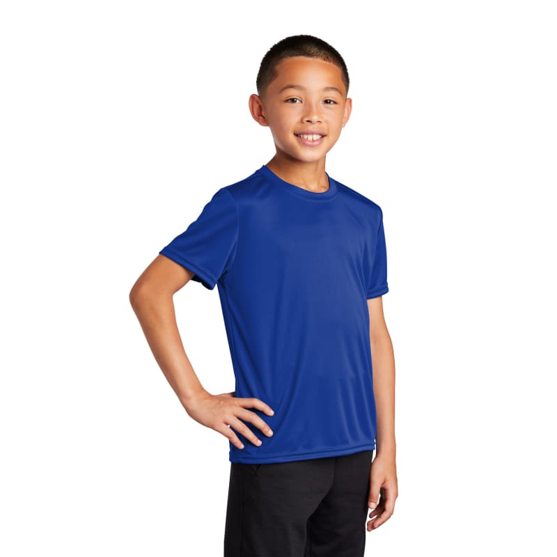 Port & Company Youth Performance Tee. 38