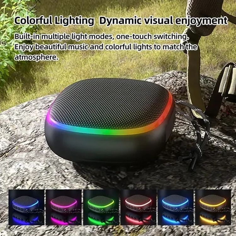 Portable BT5.3 RGB Wireless Speaker 4