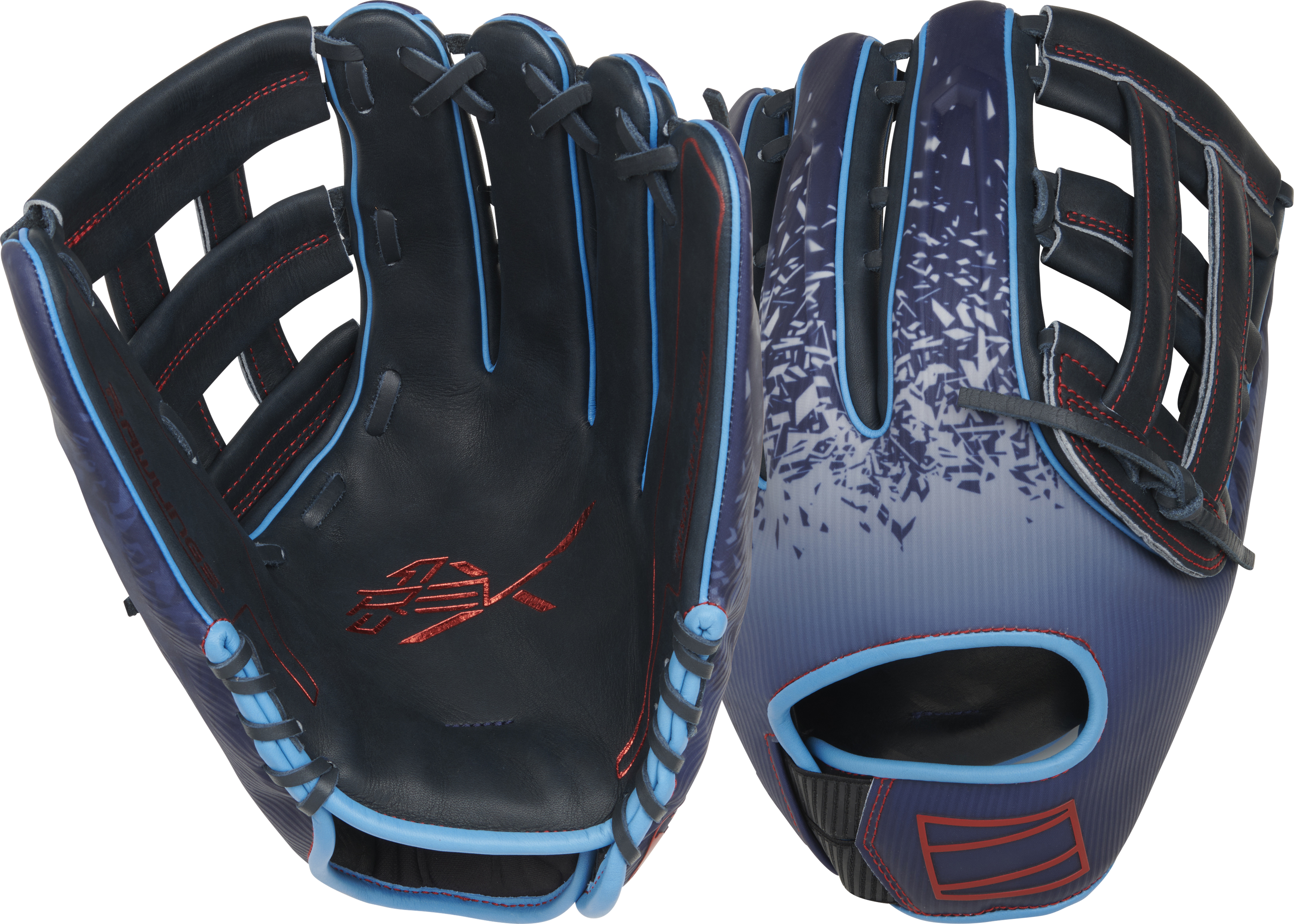 Rawlings REV1X 12.75 in Baseball Glove, Outfield 2