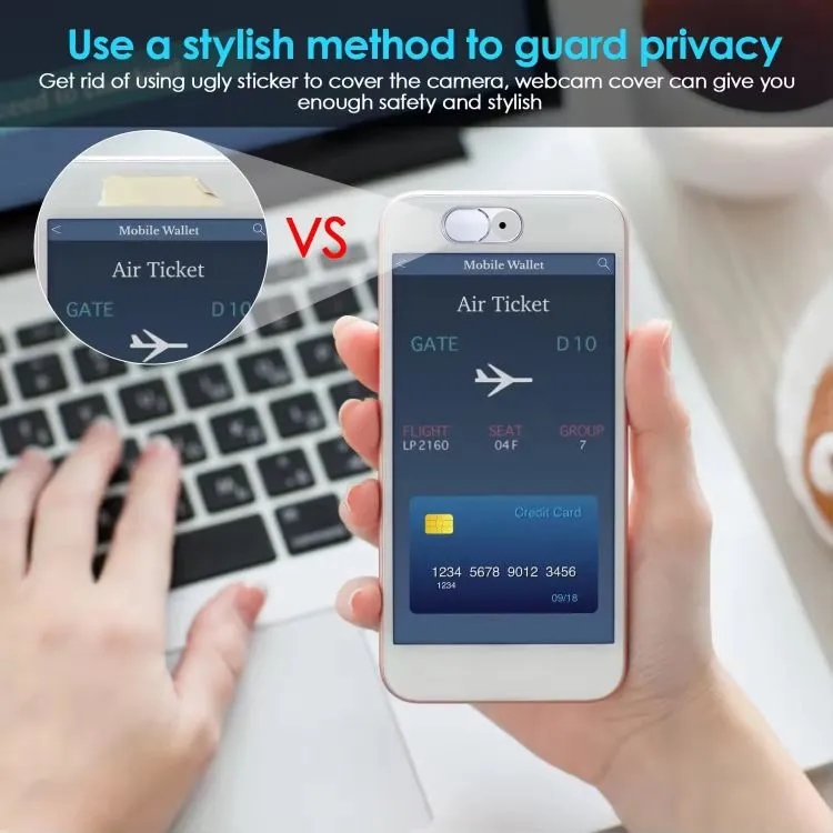 Aluminum Webcam Privacy Cover 7