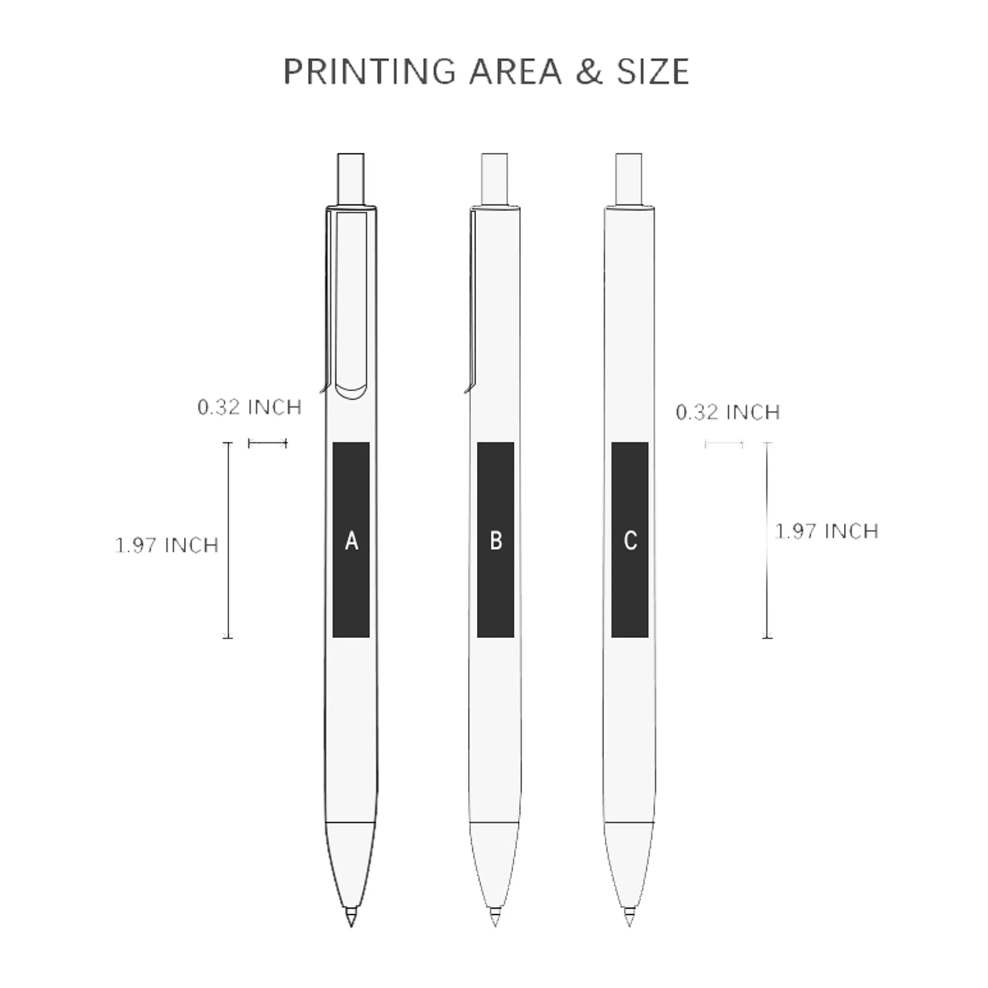 Retractable Gel Ink Ballpoint Signature Pen 5
