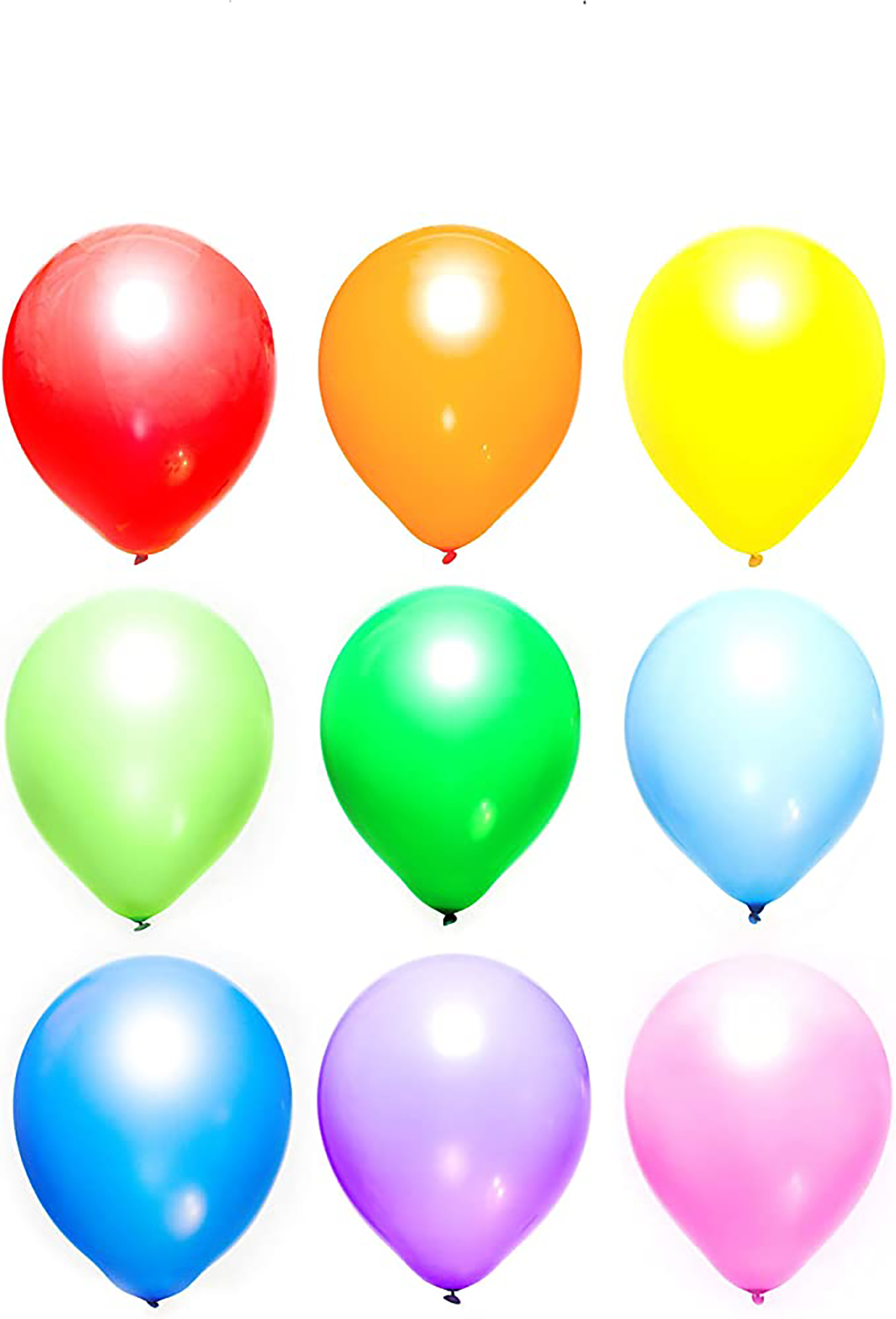 12 Inches Rainbow Latex Balloons 11
