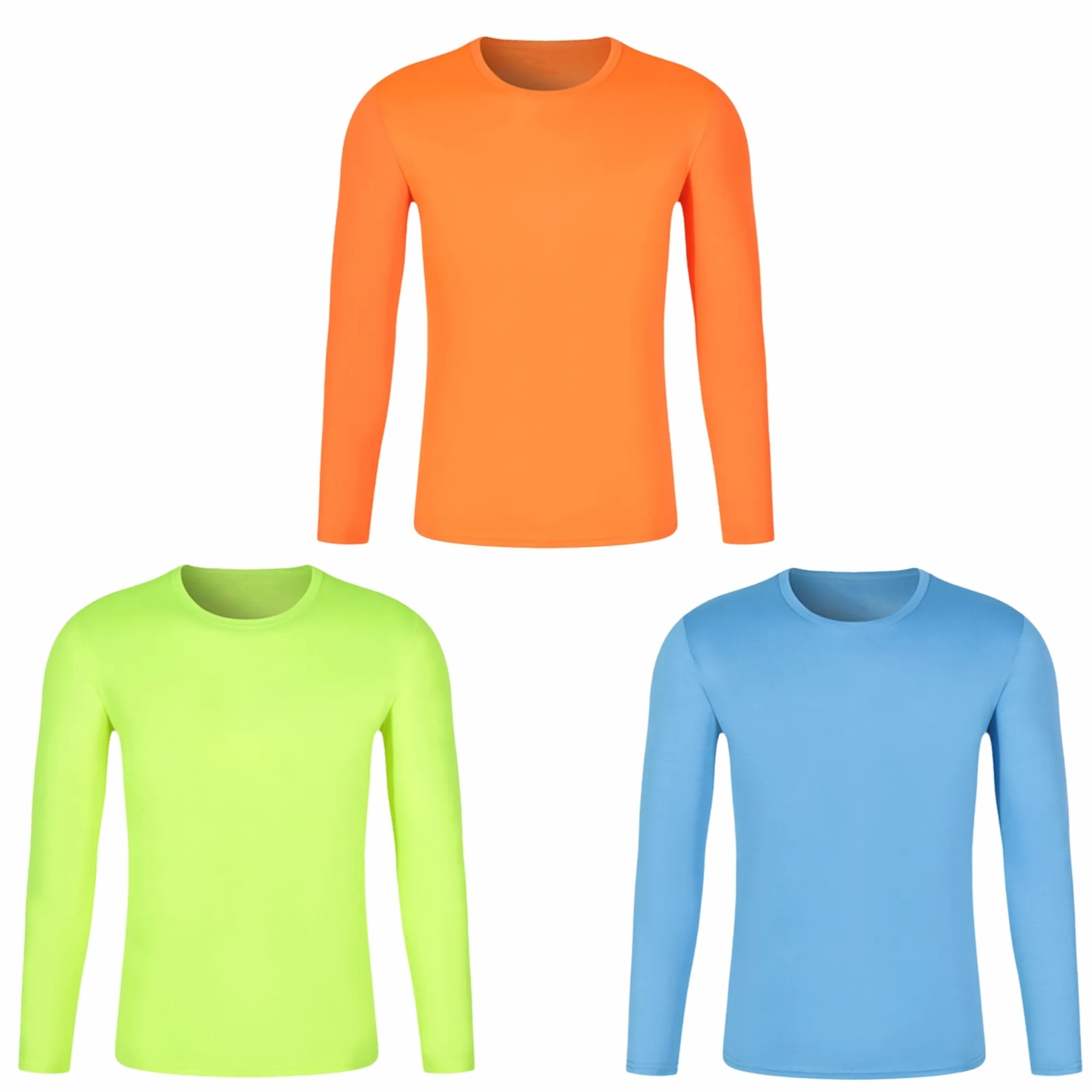 Quick - Dry Long - Sleeve Customizable T - Shirt 3