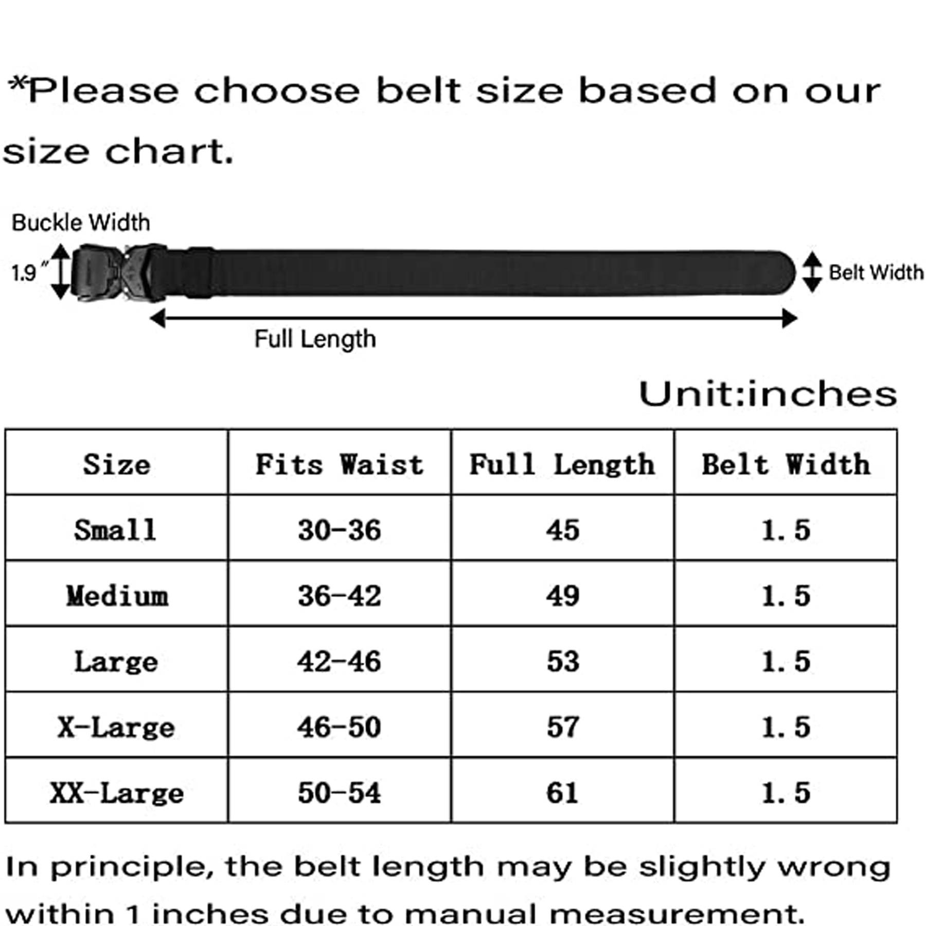 Men's Nylon Belt 3