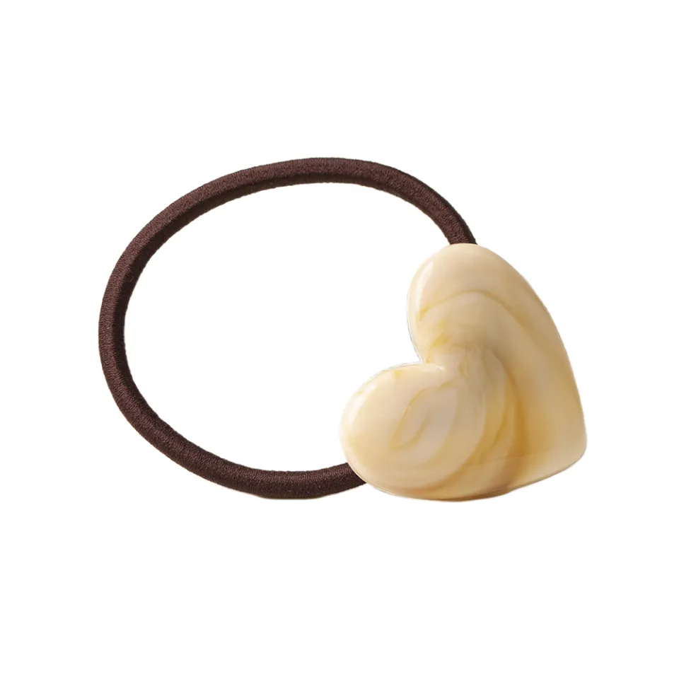 Heart-Shaped Hair Tie 4