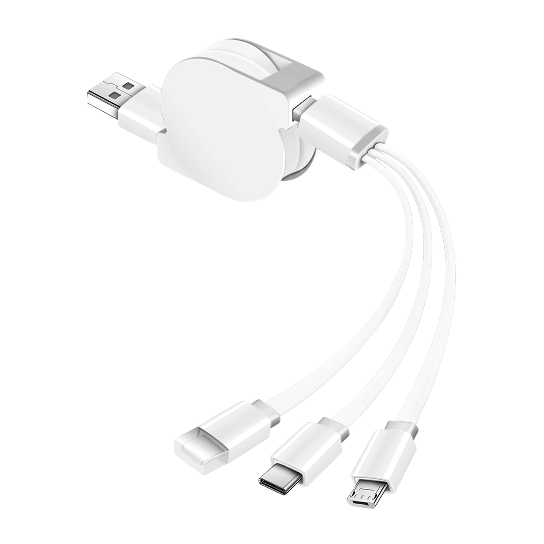 Retractable 3-In-1 Charging Cable 7