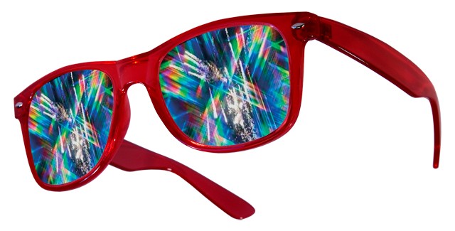 Diffraction Glasses - Plastic - Stock 1