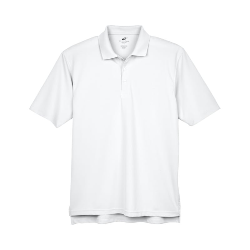 UltraClub Mens Cool & Dry Stain-Release Performance Polo 8